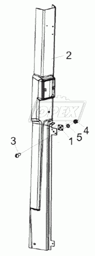 Облицовка стойки КС-200-0120070Э1