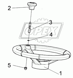 Колесо рулевое УЭС 0302560