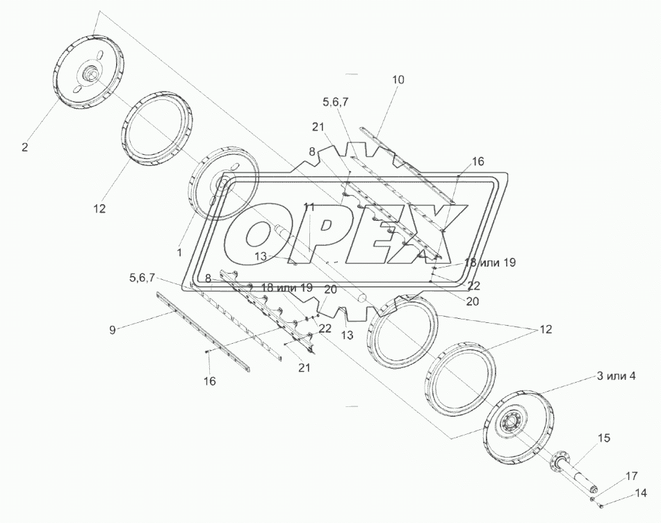 Барабан молотильный КЗК-10-0104100