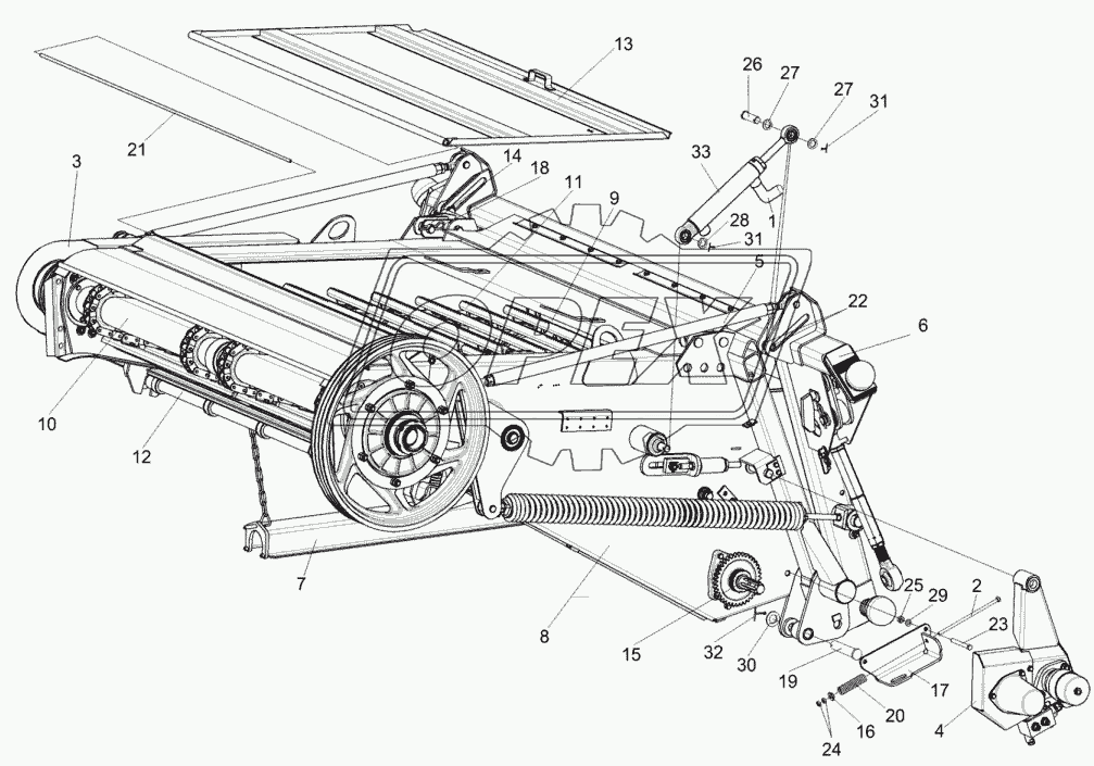 Камера наклонная КЗК-12-1810000Б-02