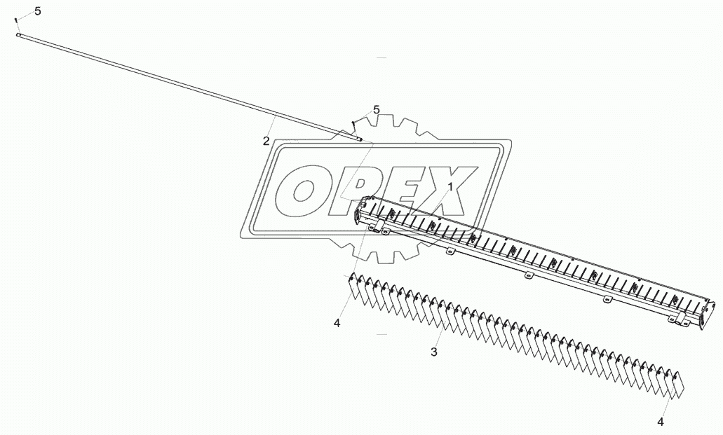 Опора ножевая КЗК-10-0290030А