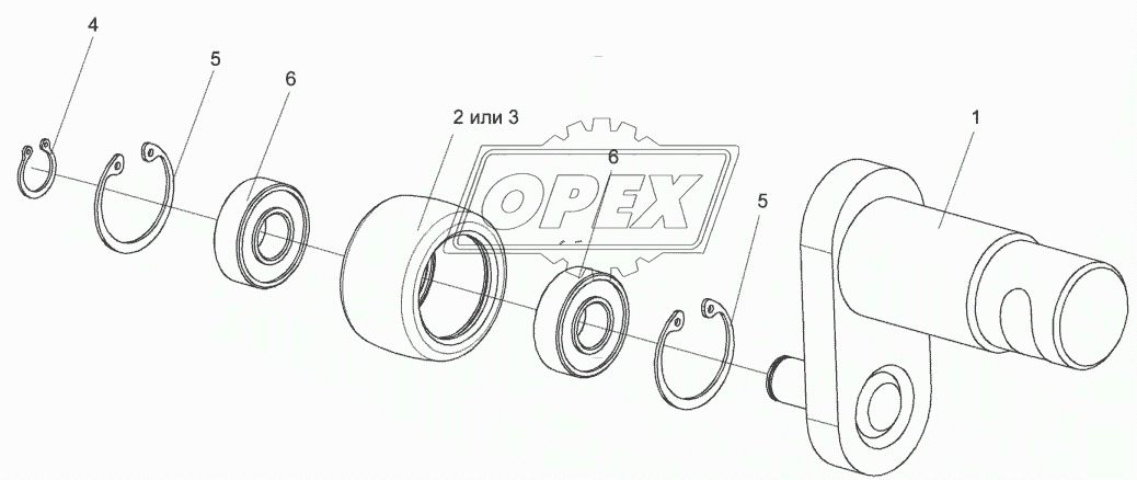 Эксцентрик с роликом КВС-1-3903270-01