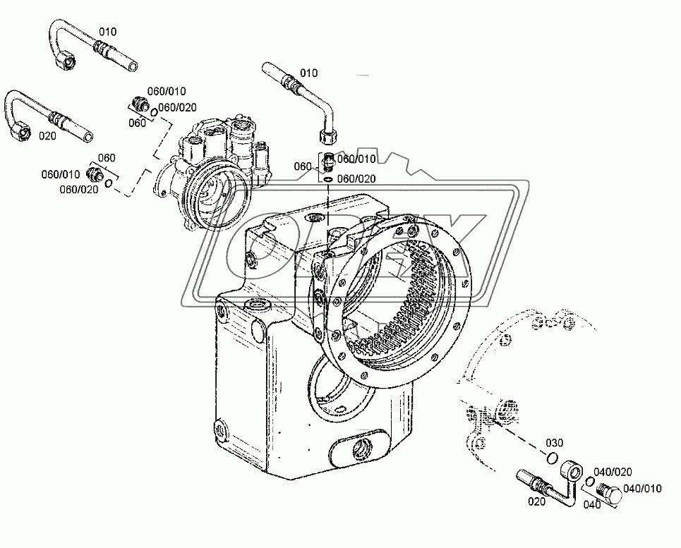 OIL PIPE -TRANSMISSION