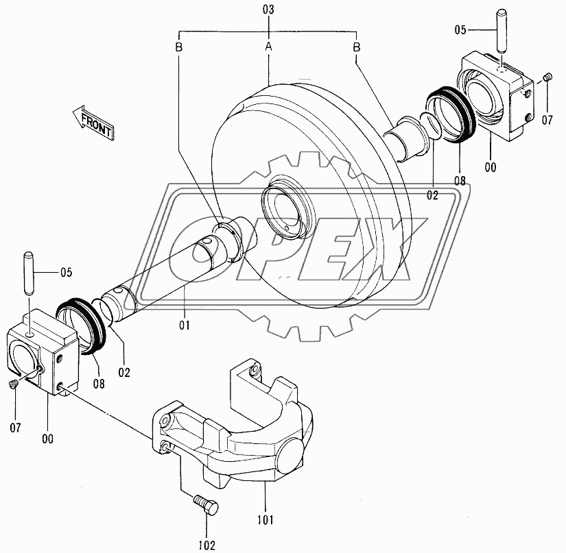 FRONT IDLER