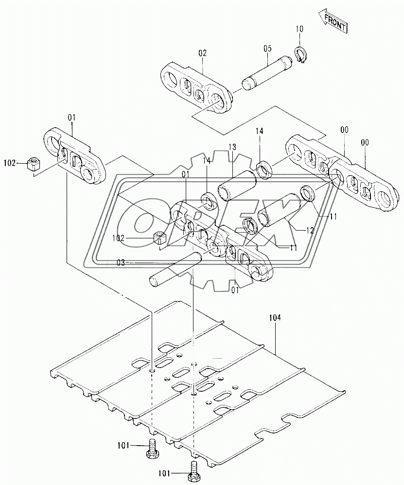 TRACK-LINK 500G