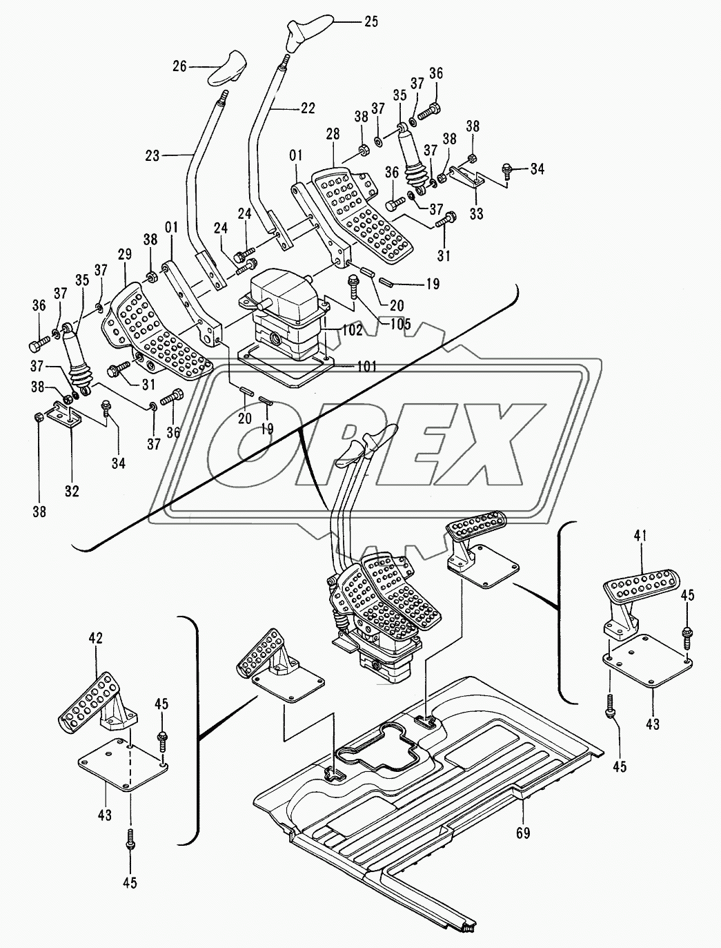 CONTROL LEVER (2) 1