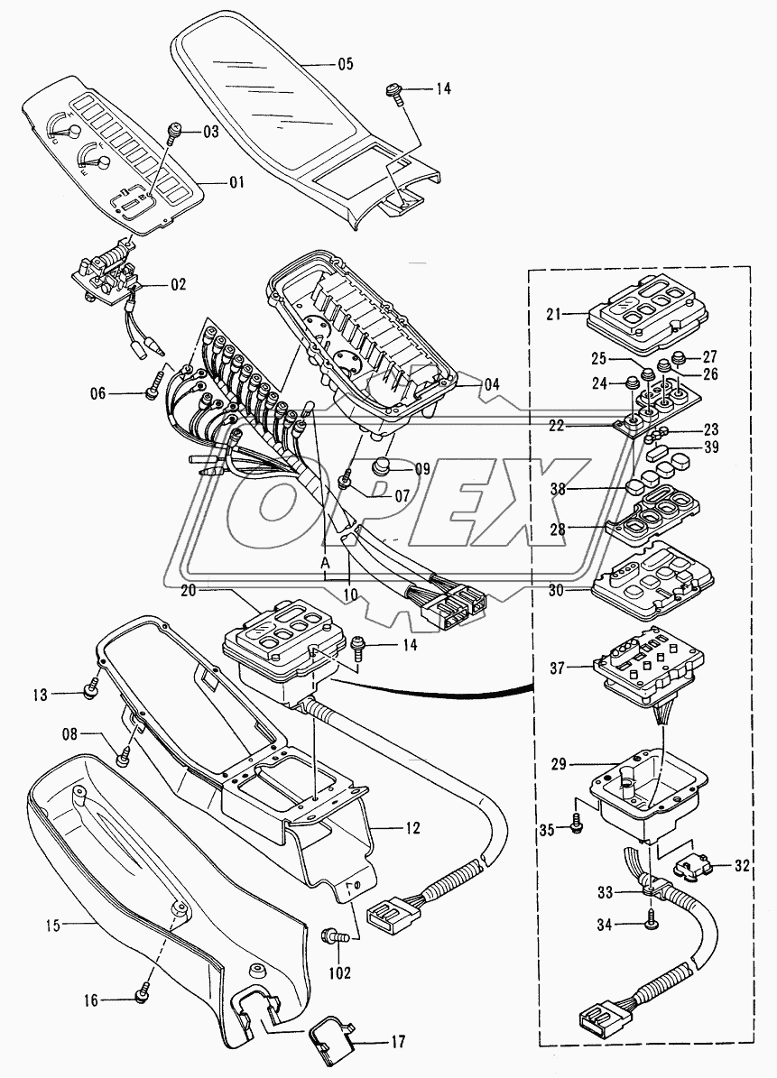 GAUGE PANEL <N.EUROPE>