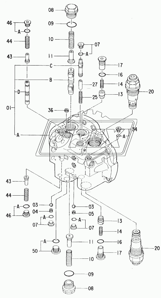 VALVE, BRAKE (1/2) H02363-