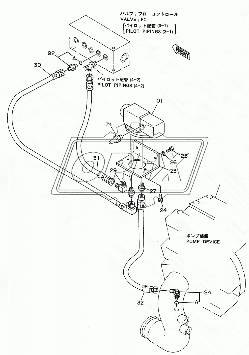 PILOT PIPINGS (4-3)