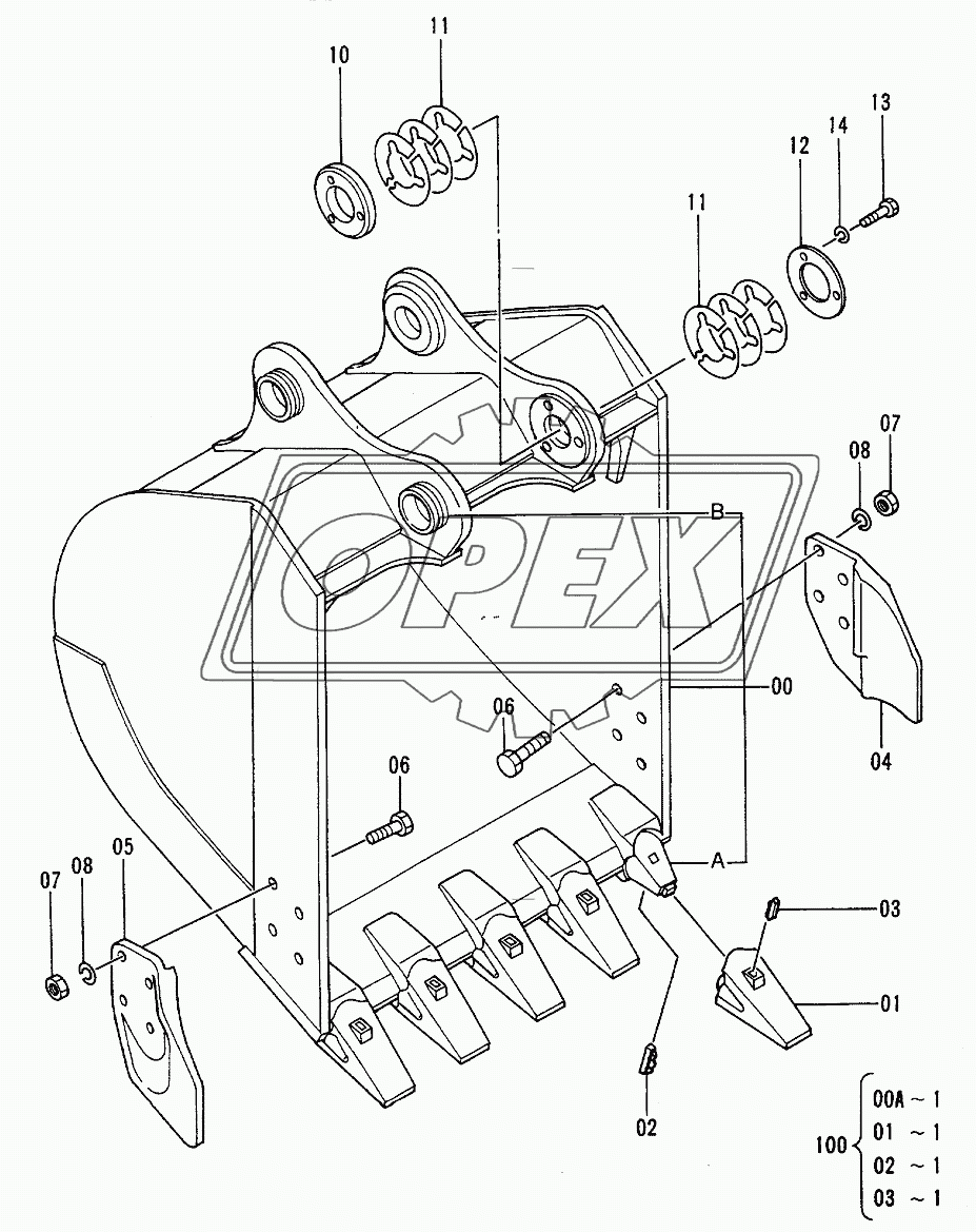 Bucket 0.45