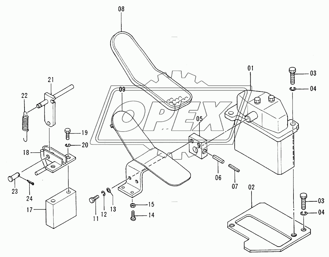 Control Pedal (Breaker & Crusher)