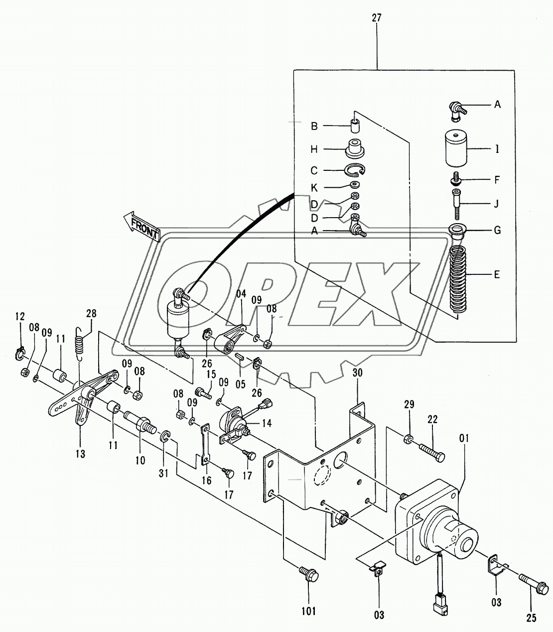 Engine Control Motor