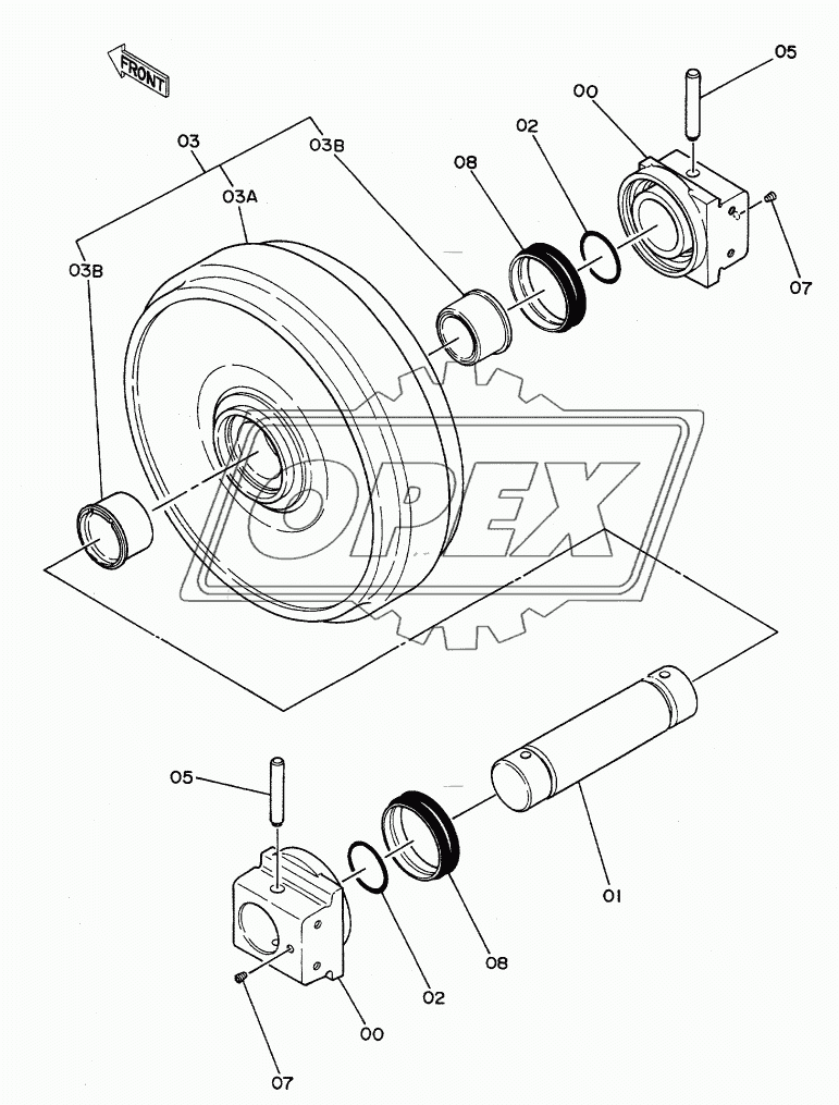 FRONT IDLER