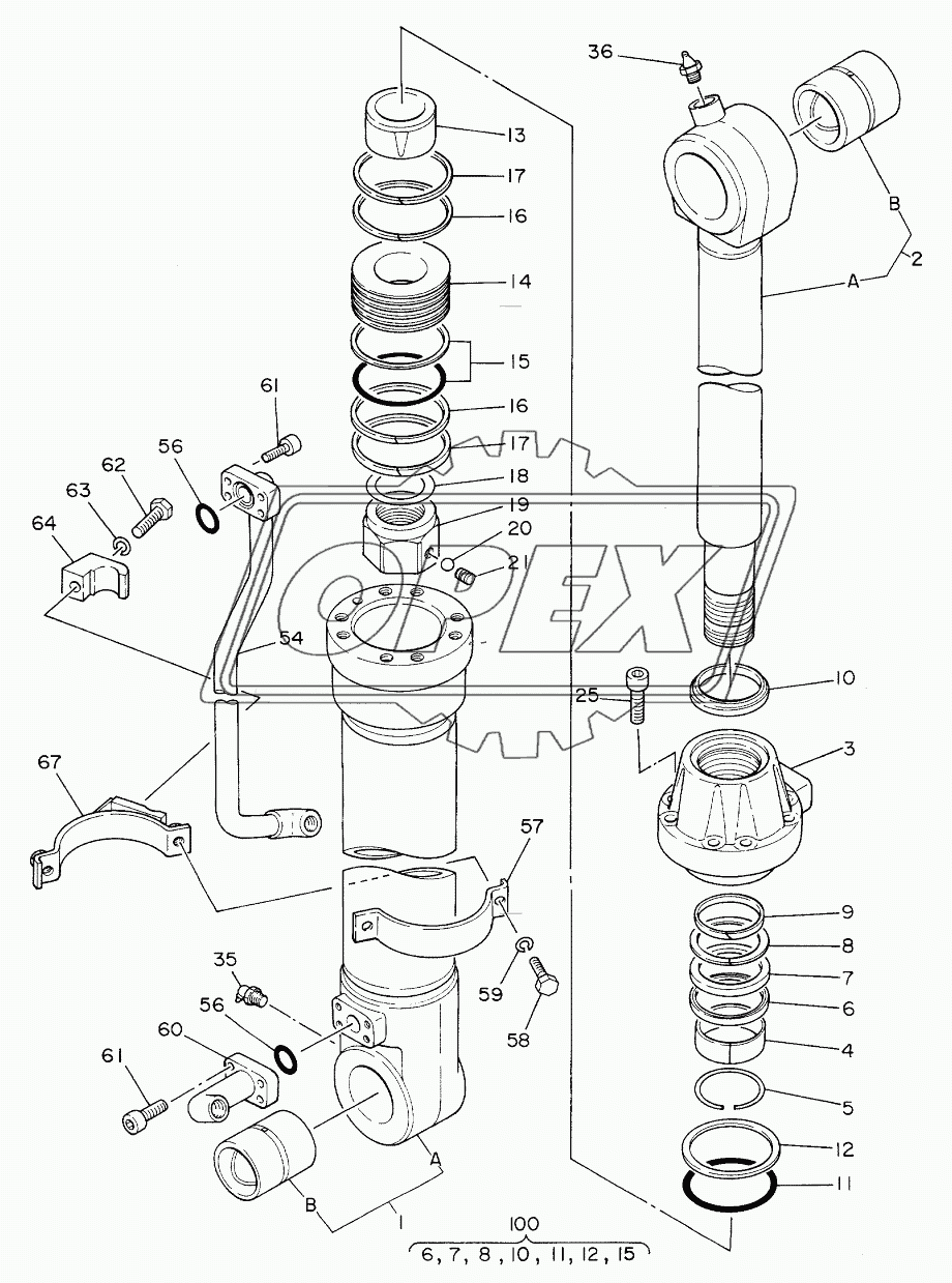 CYL., BUCKET