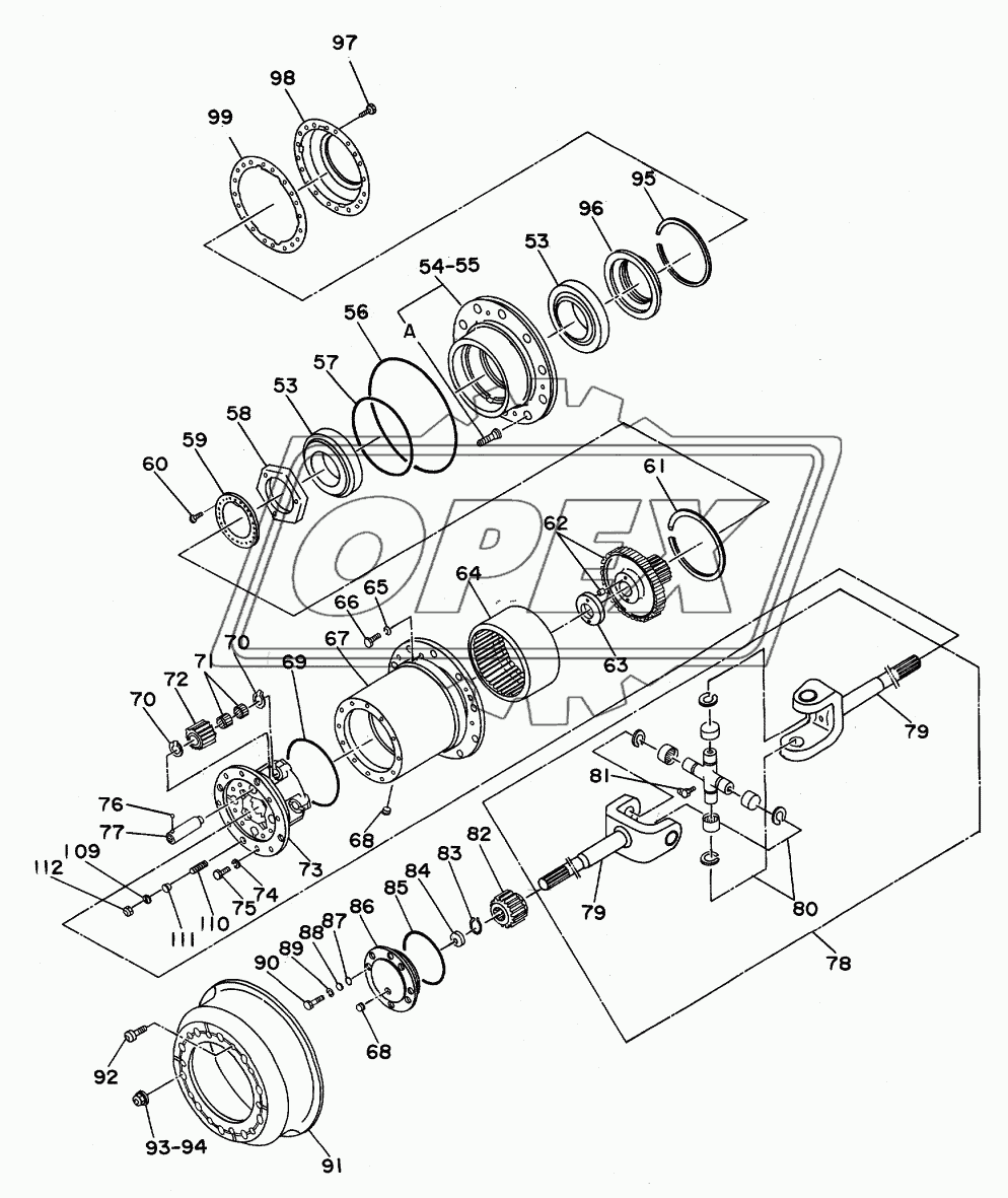 HUB REDUCTION (FRONT)