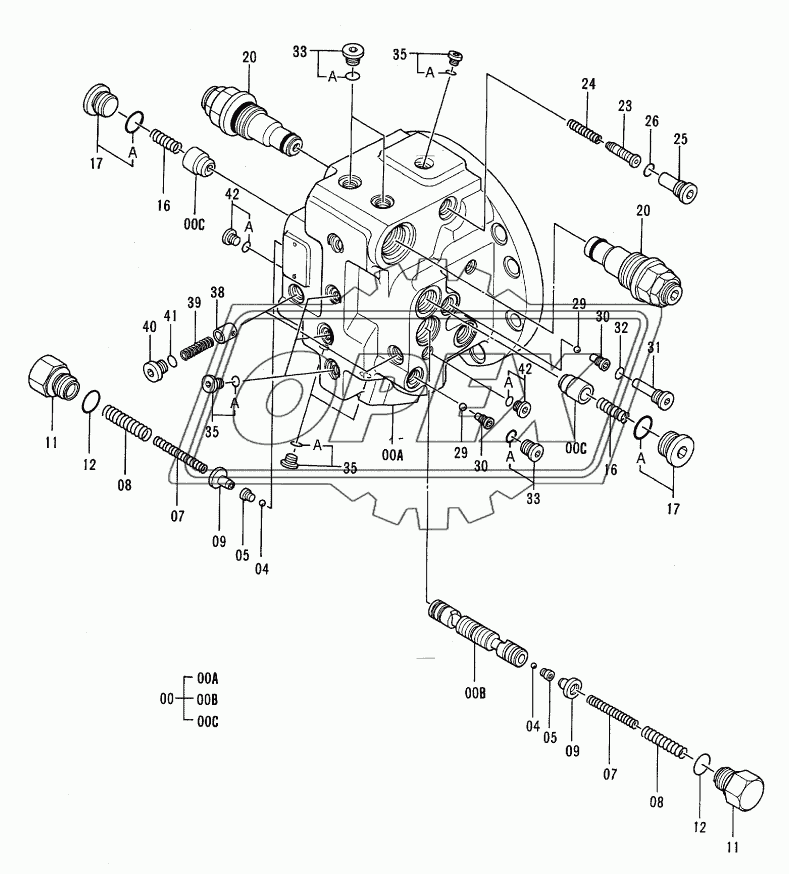 VALVE, BRAKE Serial №H04490-H09437