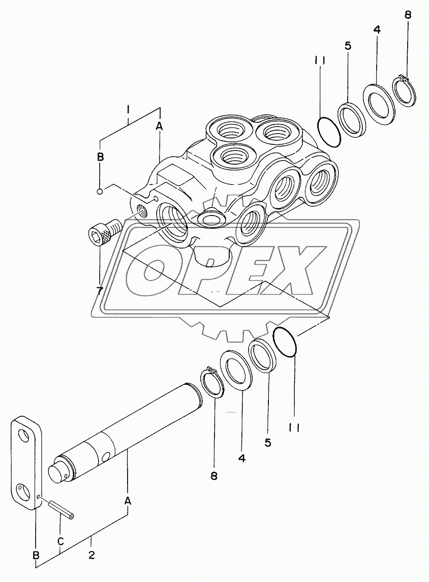 VALVE, LOCK Serial №60001-