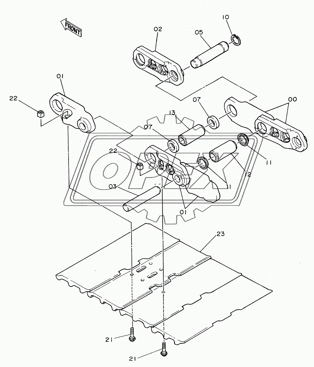 TRACK-LINK 700G (STD. TRACK)