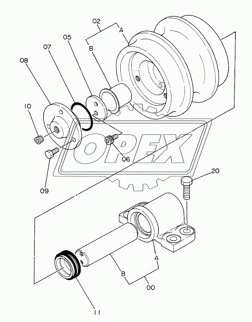 UPPER ROLLER