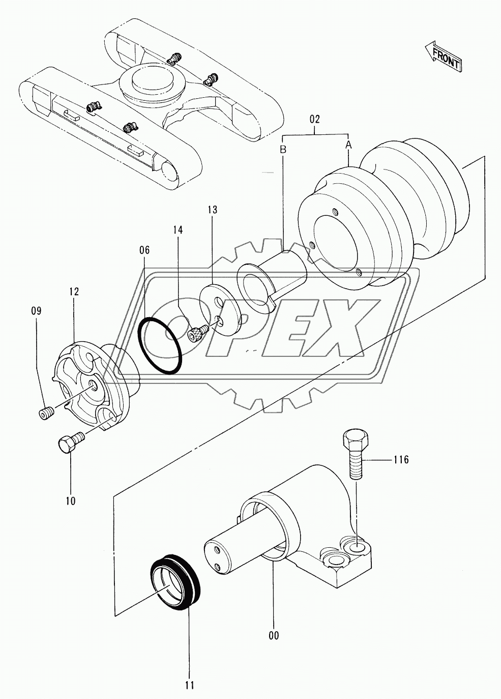 UPPER ROLLER