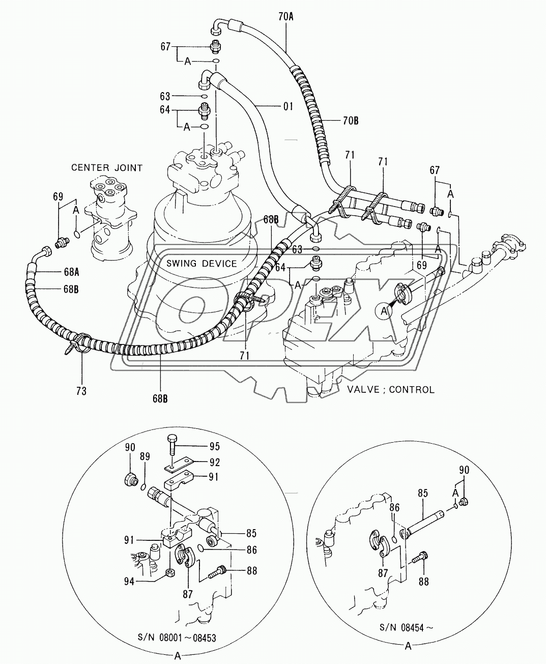 OIL COOLER PIPINGS (4)