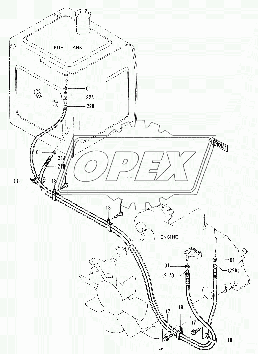 FUEL PIPINGS