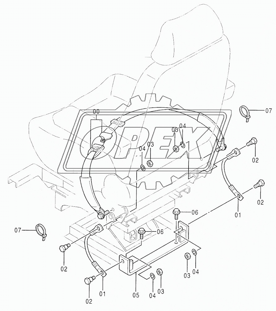 SEAT BELT Serial № 08859-