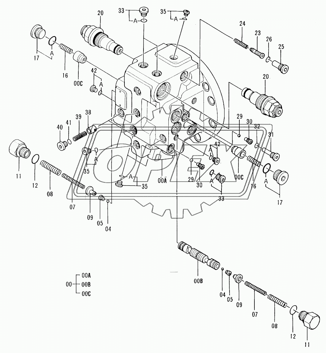 VALVE, BRAKE H00531-H00848