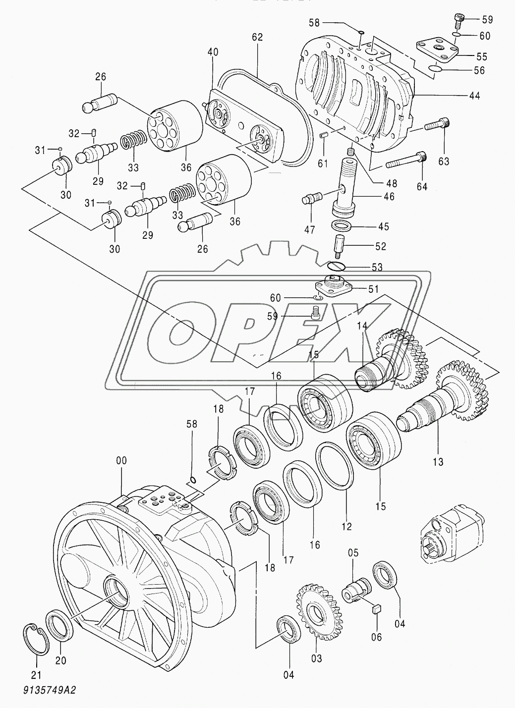 PUMP, DOUBLE (2/2) H01169-