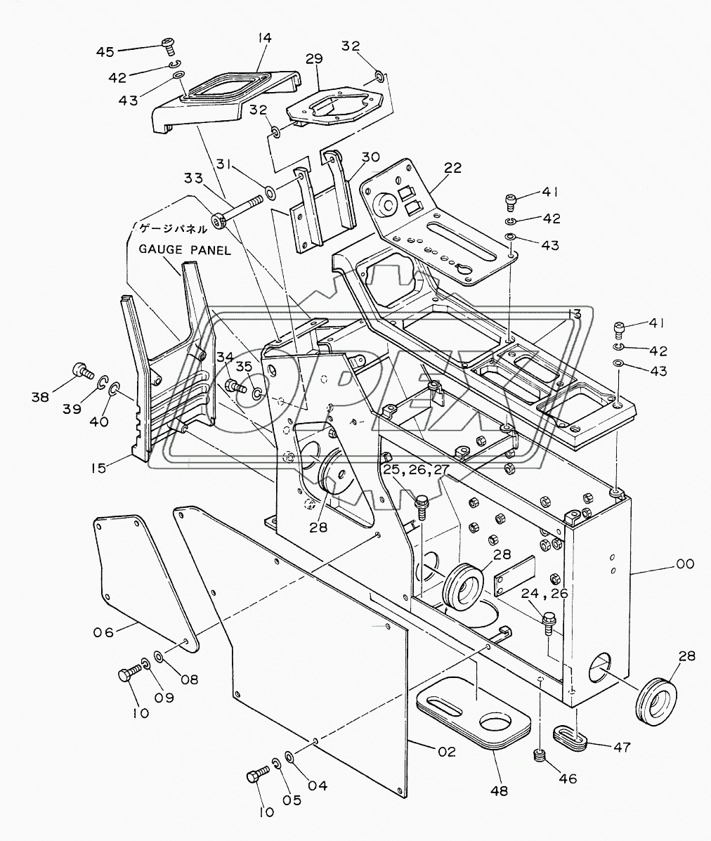 CONTROL BOX (R) <SDX>