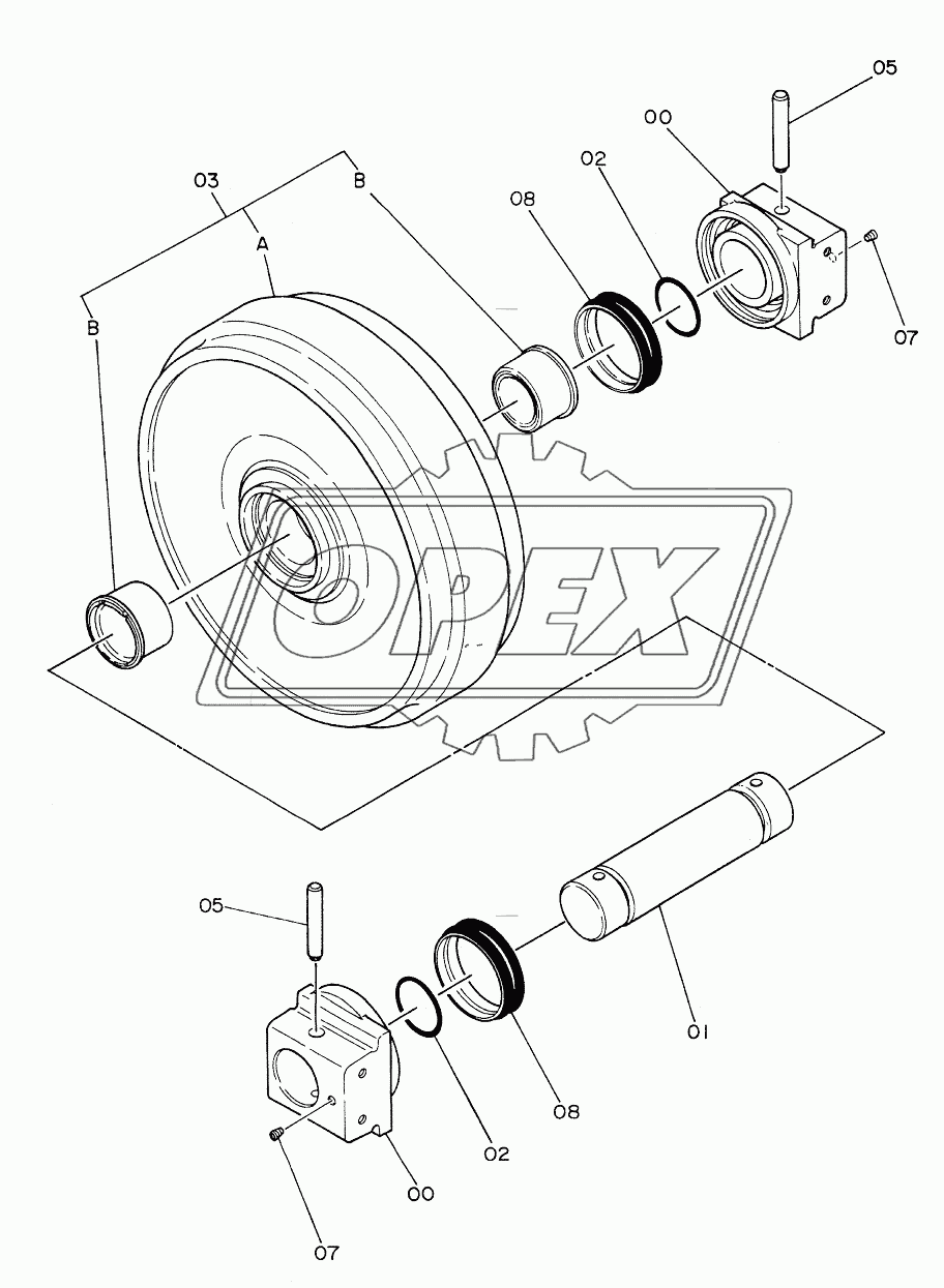 FRONT IDLER