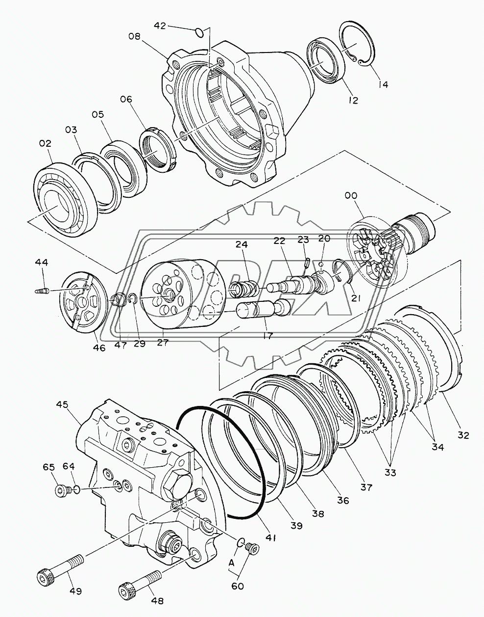 MOTOR,OIL (TRAVEL) 3