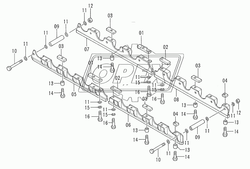 FULL TRACK GUARD (LC TRACK)