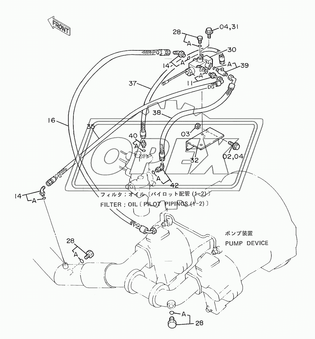 PILOT PIPINGS (6) <DX>