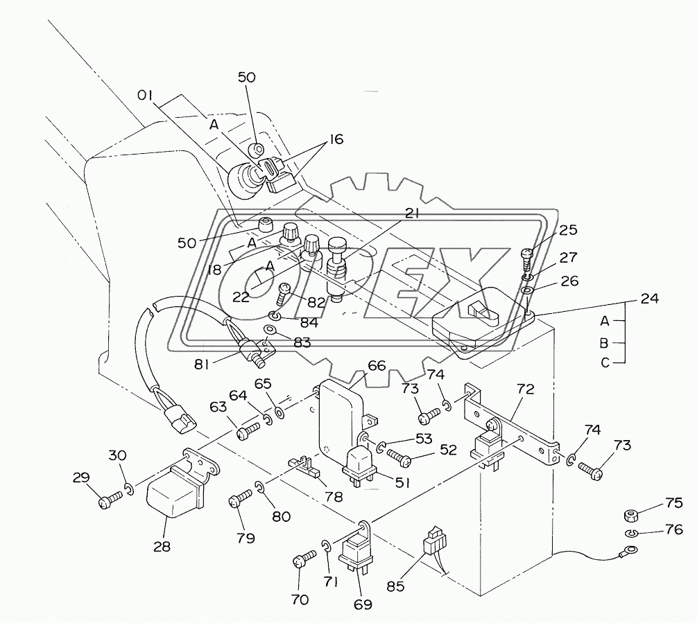 ELECTRIC PARTS (1) <DX>