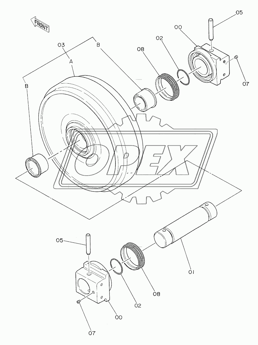 FRONT IDLER