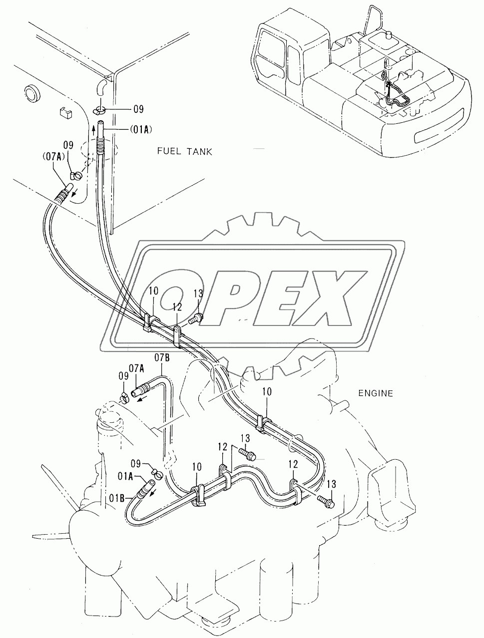 FUEL PIPINGS