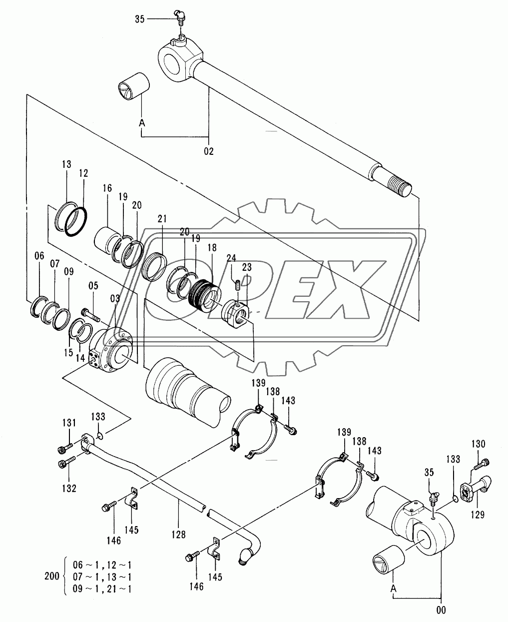 BUCKET CYLINDER