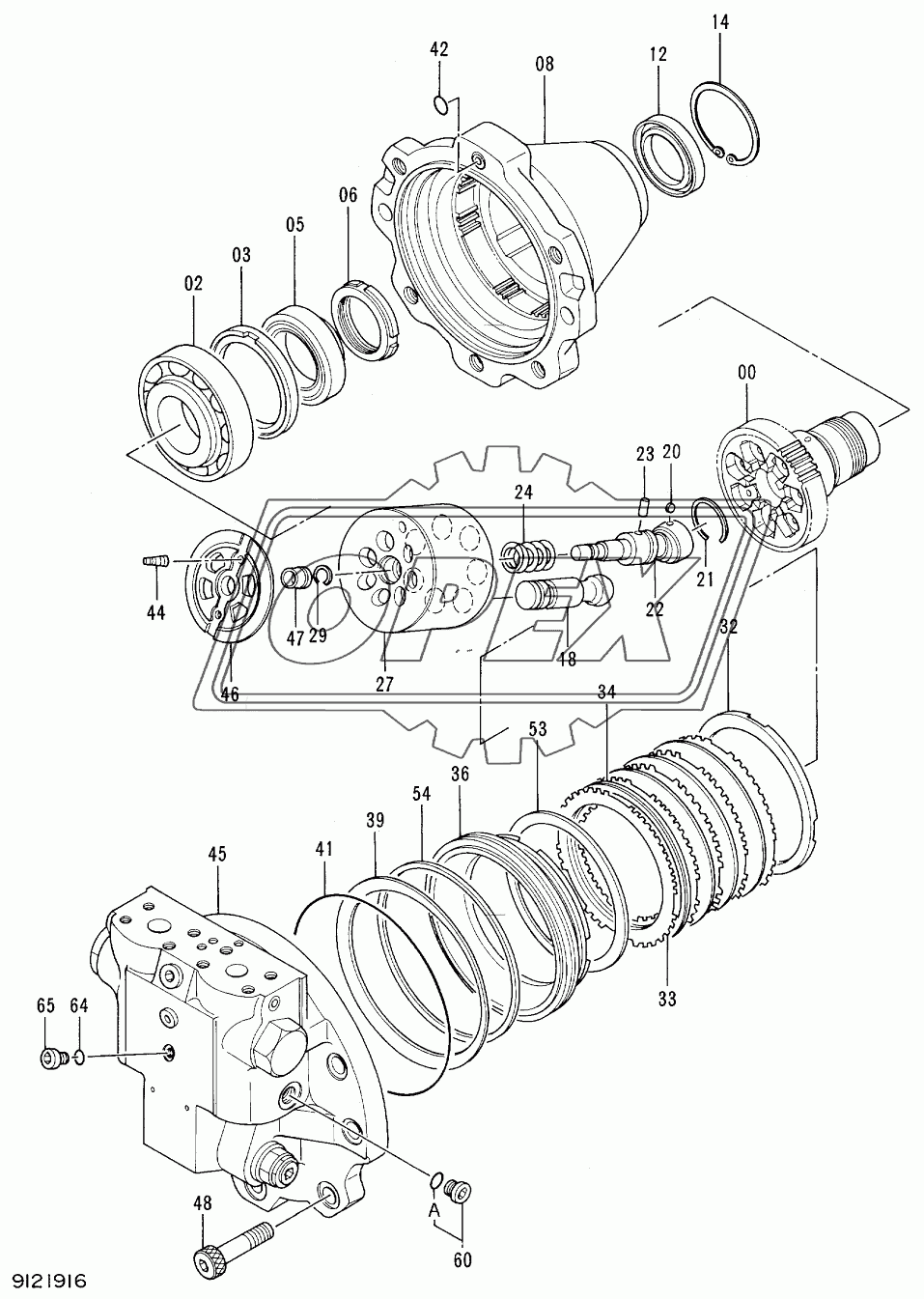 OIL MOTOR (TRAVEL)