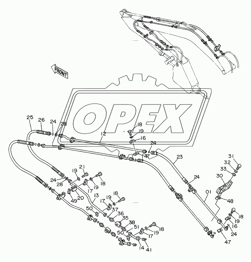 PIPINGS (2) FOR BREAKER, CRUSHER