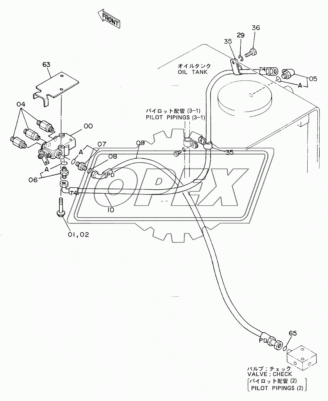 PILOT PIPINGS (3-3)