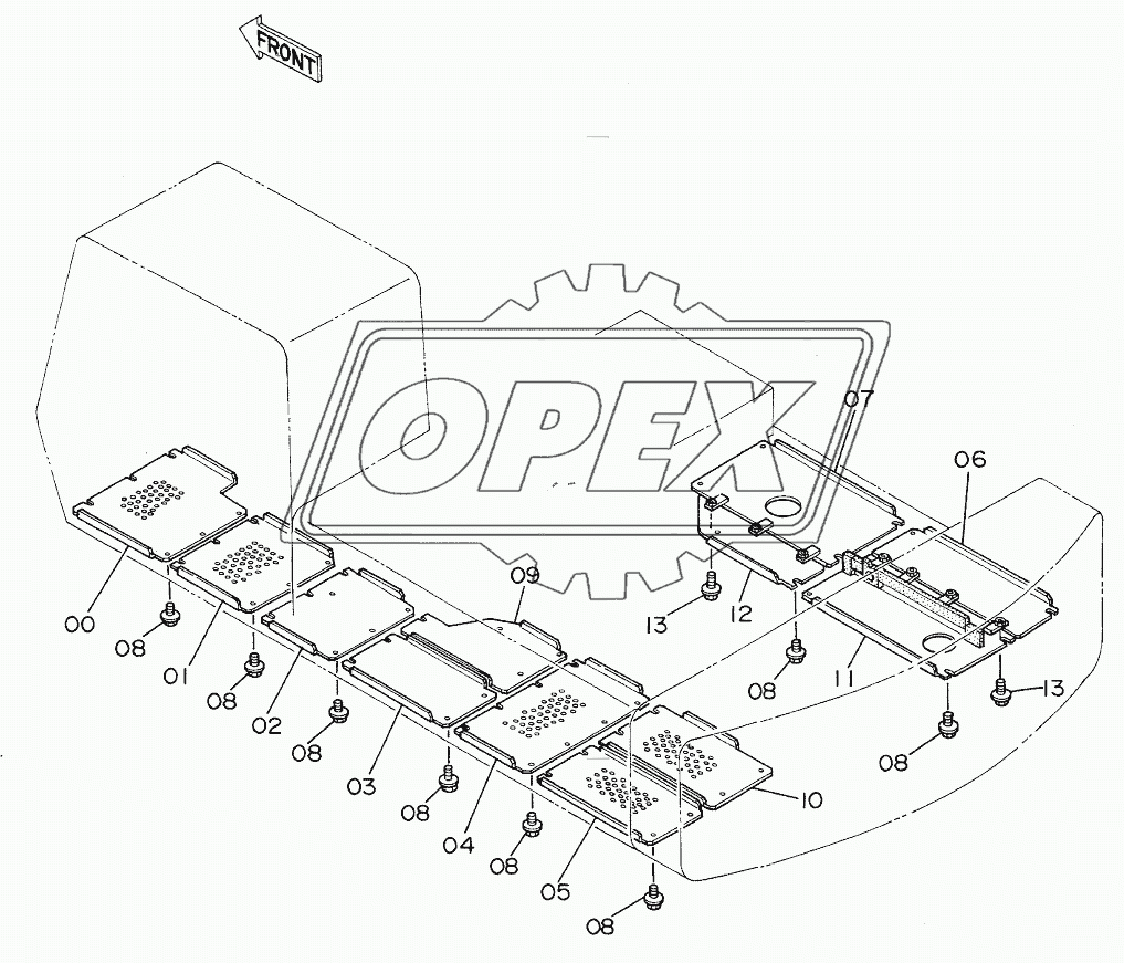 UNDER COVER <EX300H, EX300LCH>