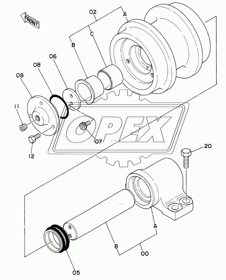 UPPER ROLLER