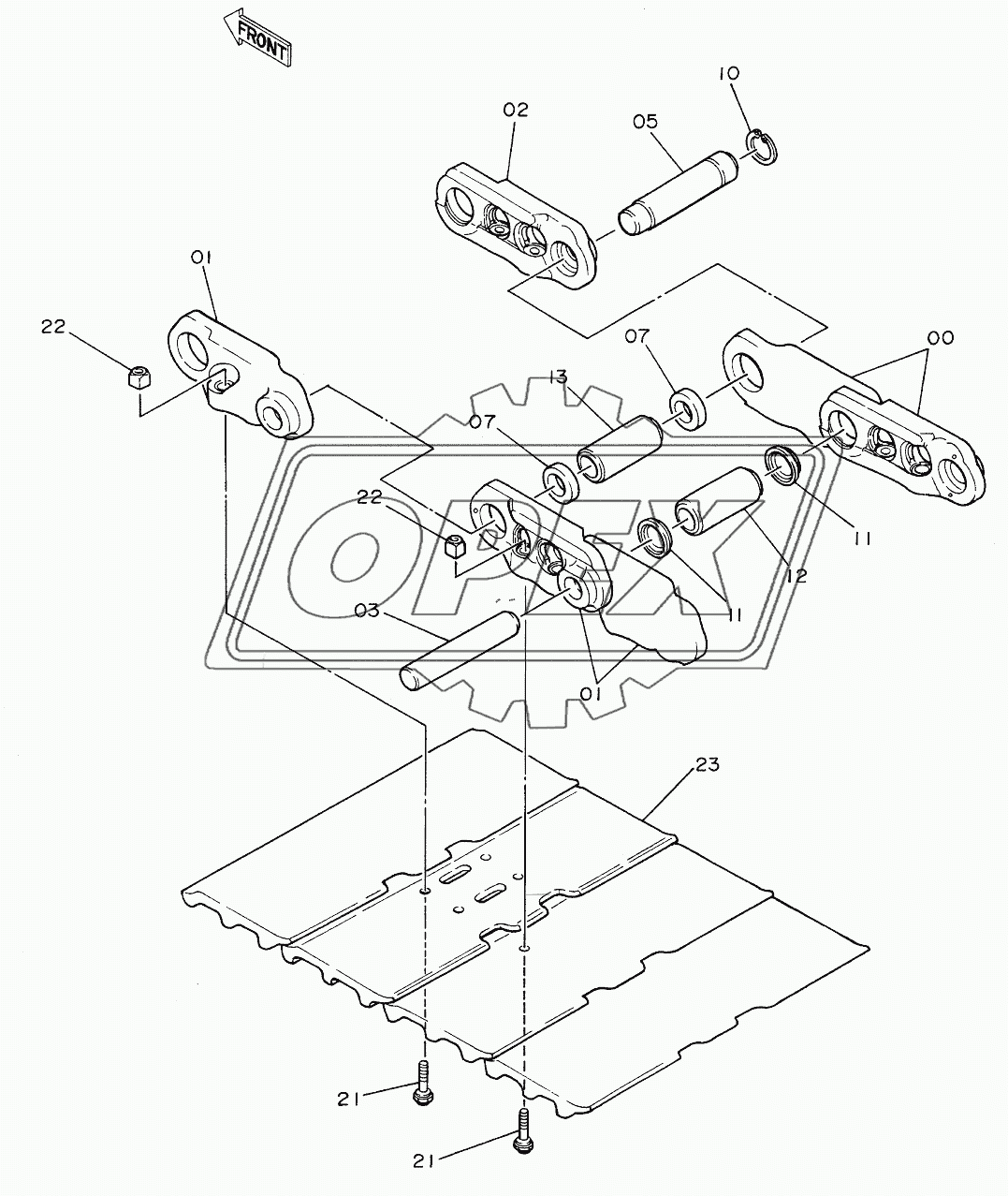 TRACK-LINK 600G (LC TRACK)