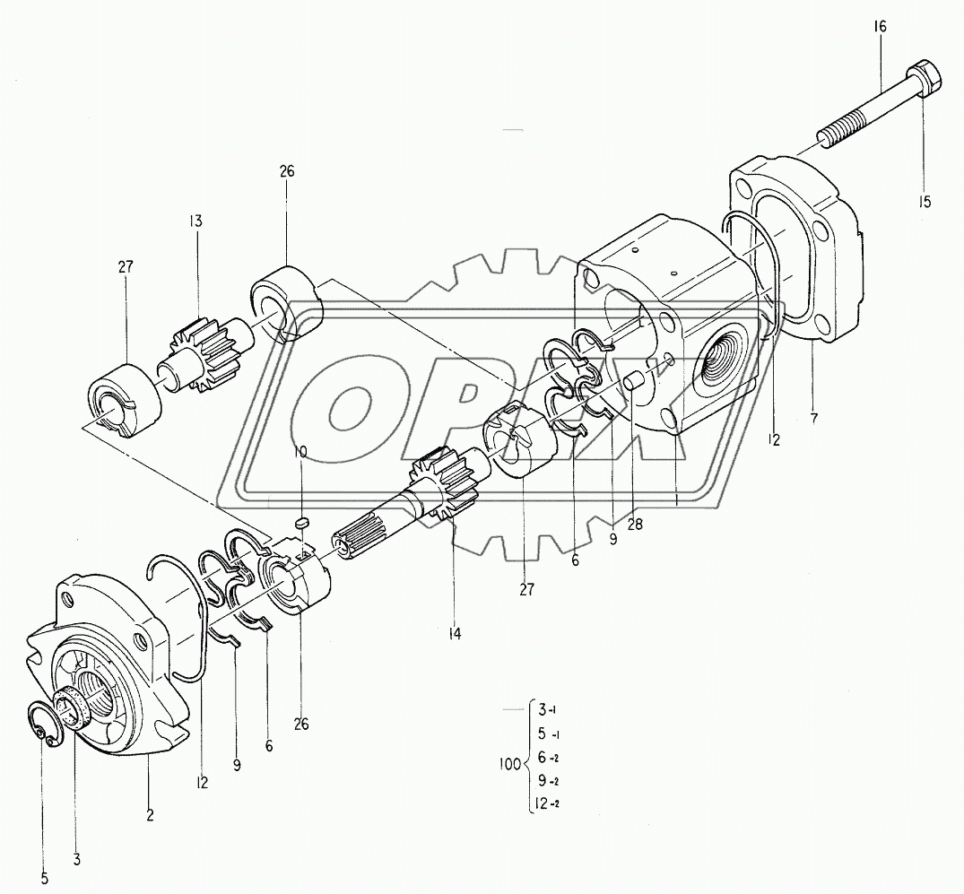 PUMP,GEAR