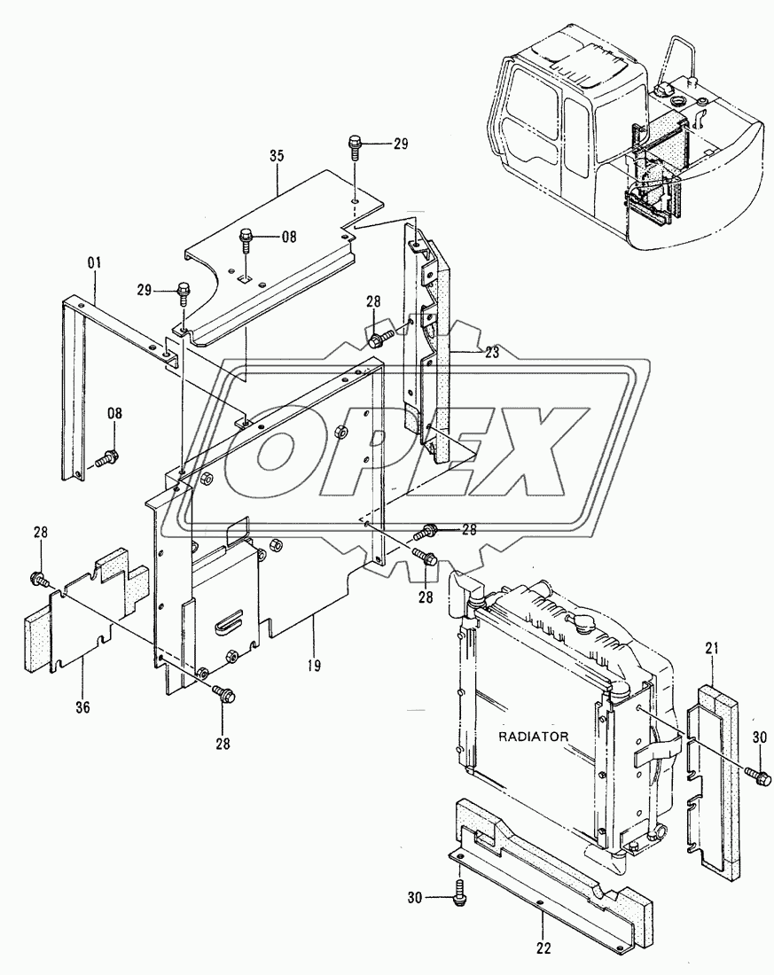 Cover (1 —3) (Vibrator)