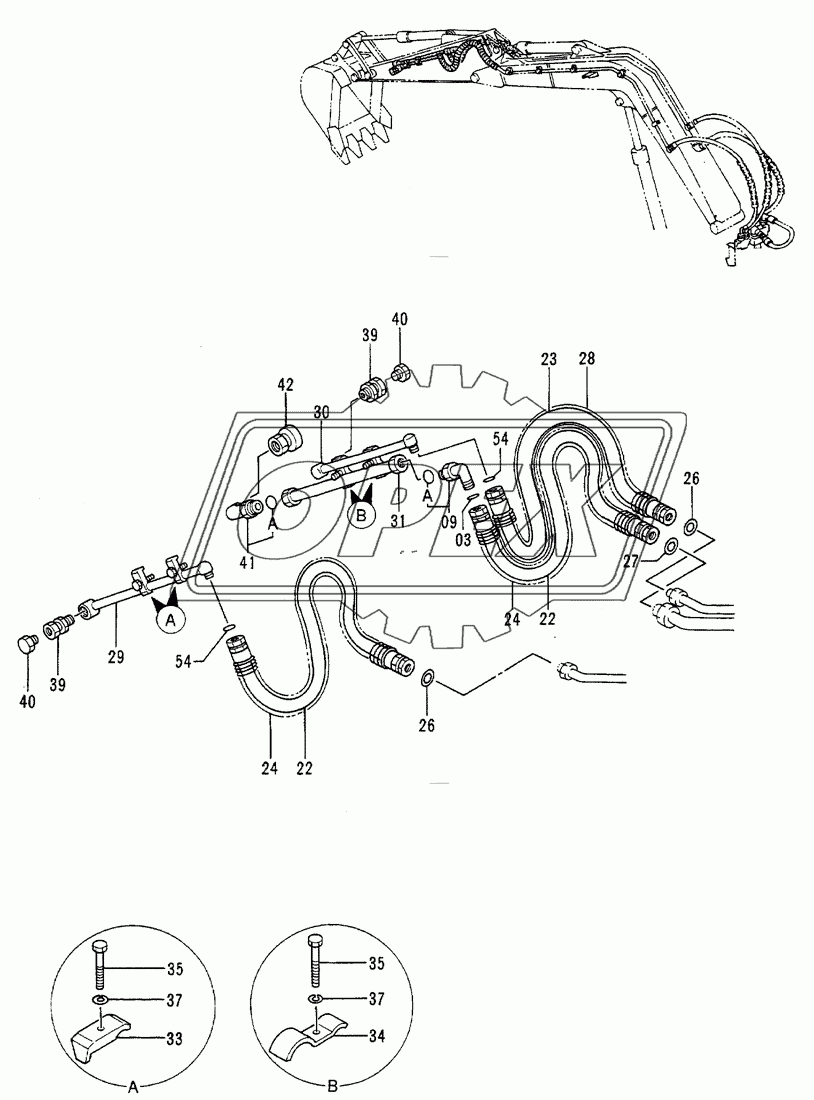 Front Pipings (Long Arm 2) (Vibrator)