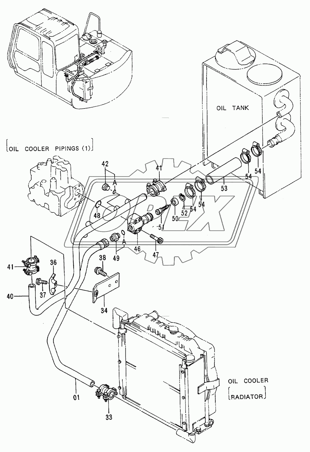 Oil Cooler Pipings (2)