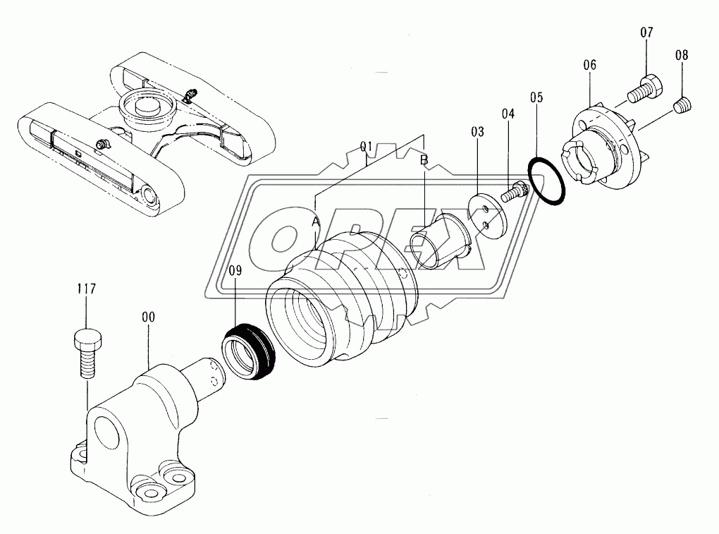 UPPER ROLLER