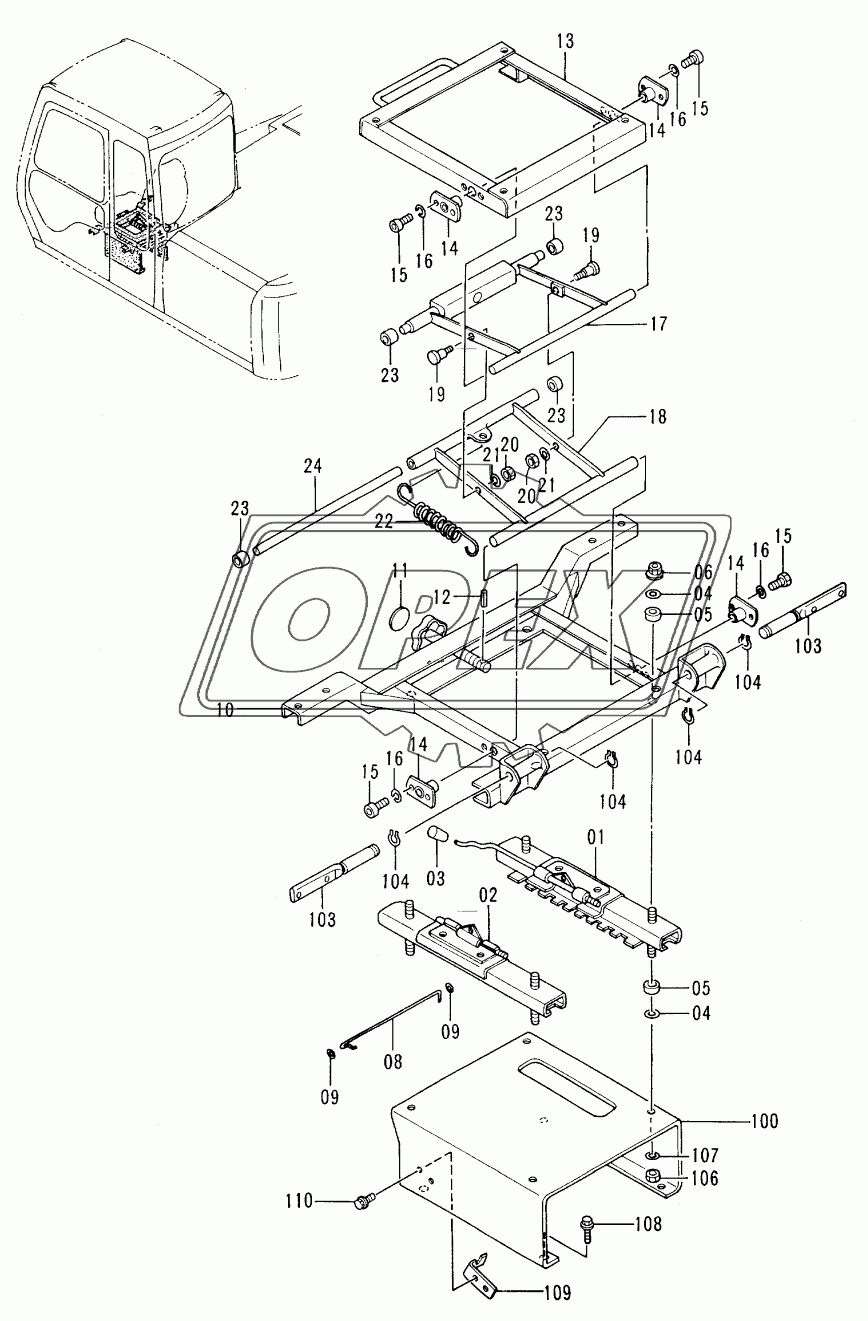 SEAT STAND (STD)